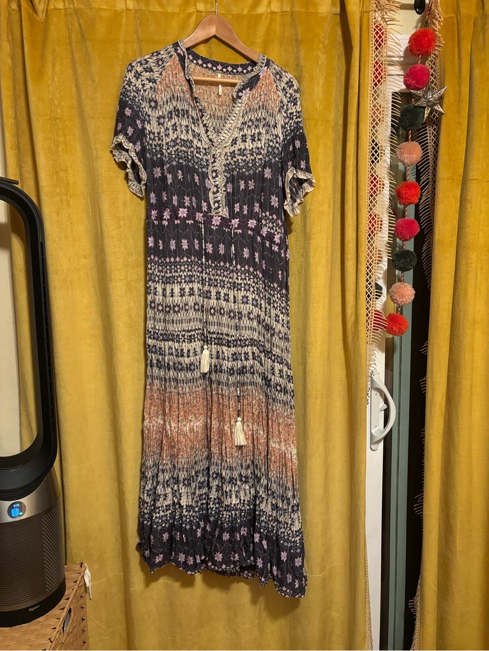 Free People Rare Feelings Maxi Dress Large - Picture 4 of 8